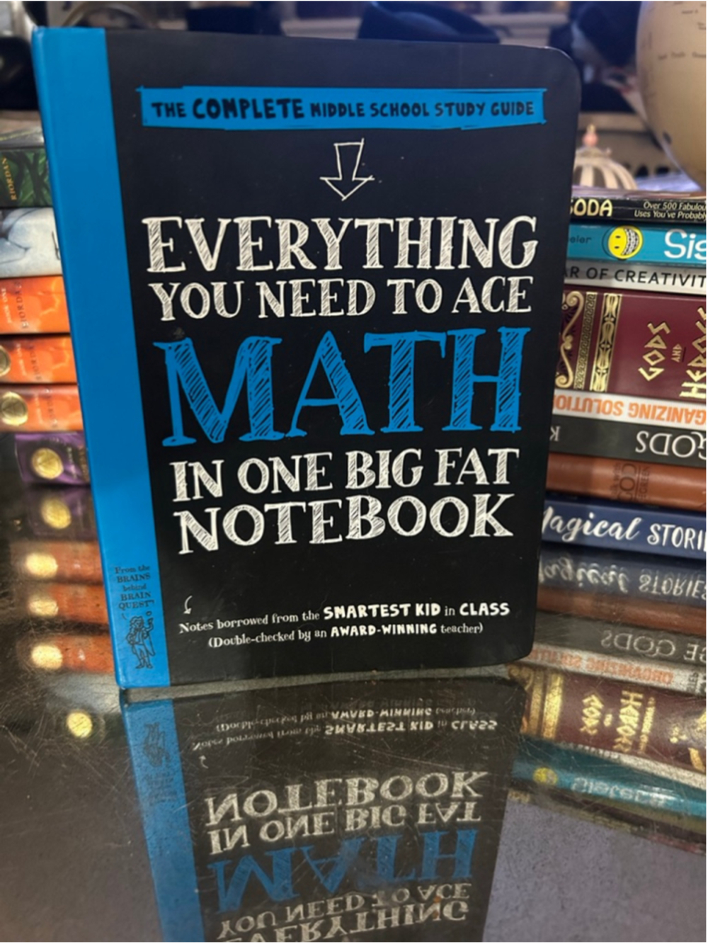 Unisex Workman Publishing Math Notebook One Size Black Blue